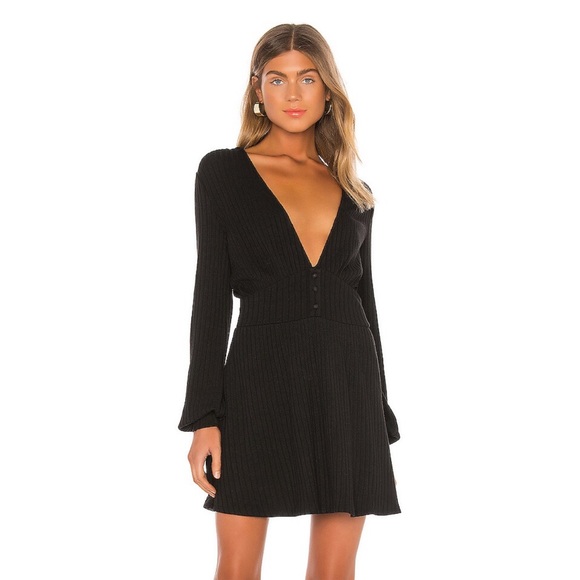 Privacy Please “Elena” Dress in Black - Picture 1 of 9